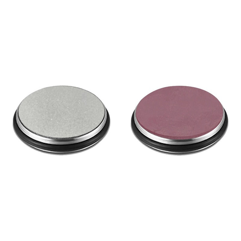 Two finishing discs: a 1500 grit diamond disc and a 3000 grit ceramic disc