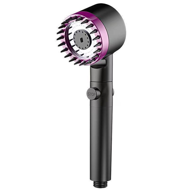 Strong supercharged shower