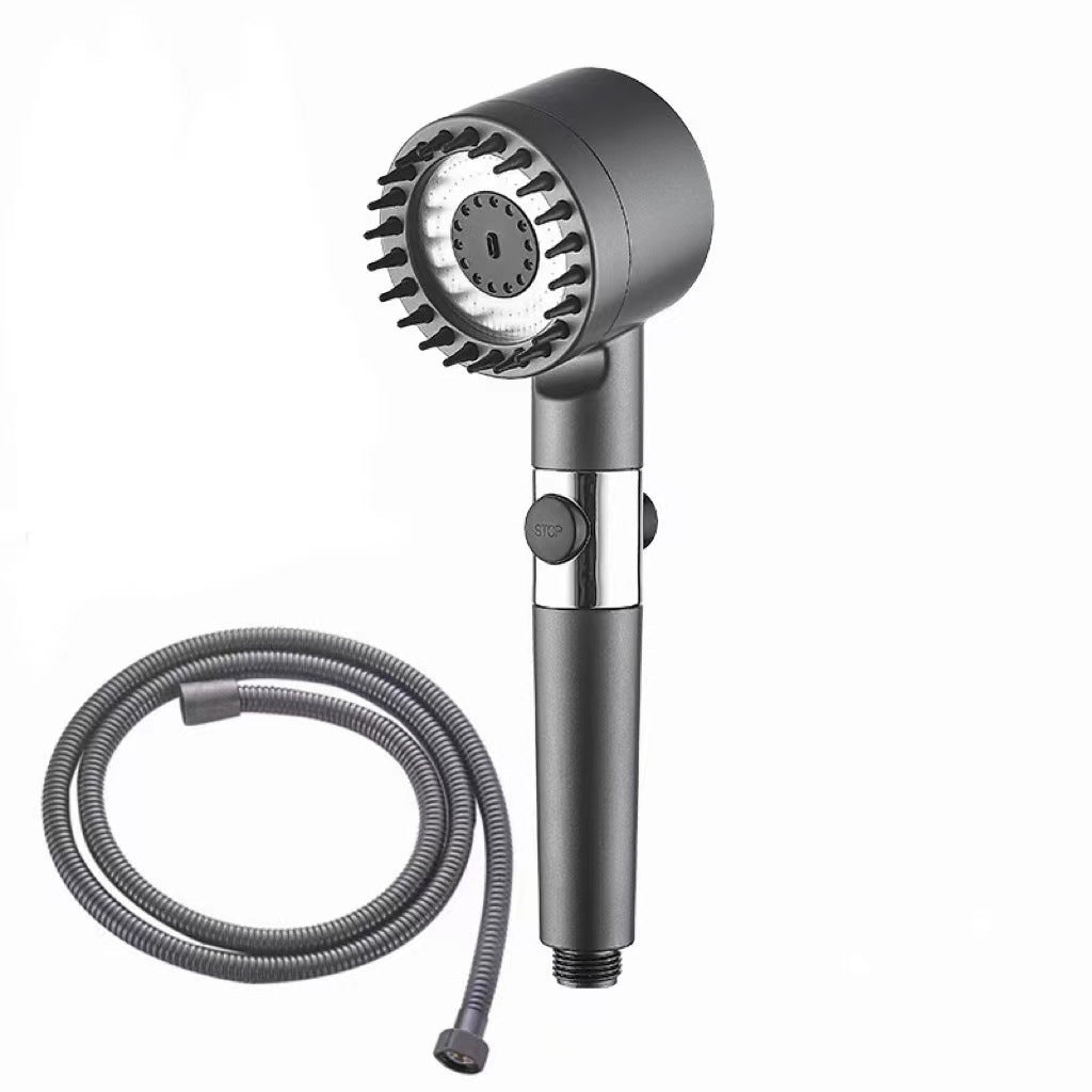 Strong supercharged shower