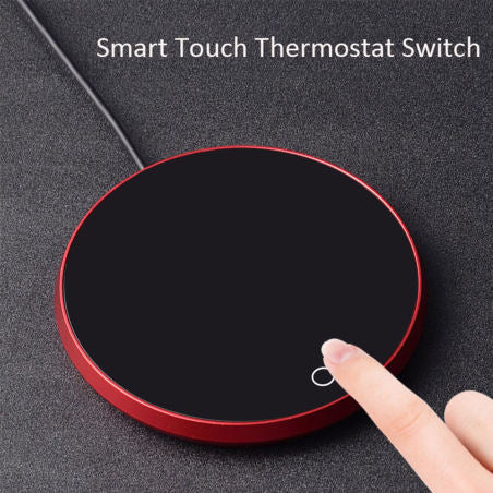 The Ritual Warming Plate, USB mug warmer, front view