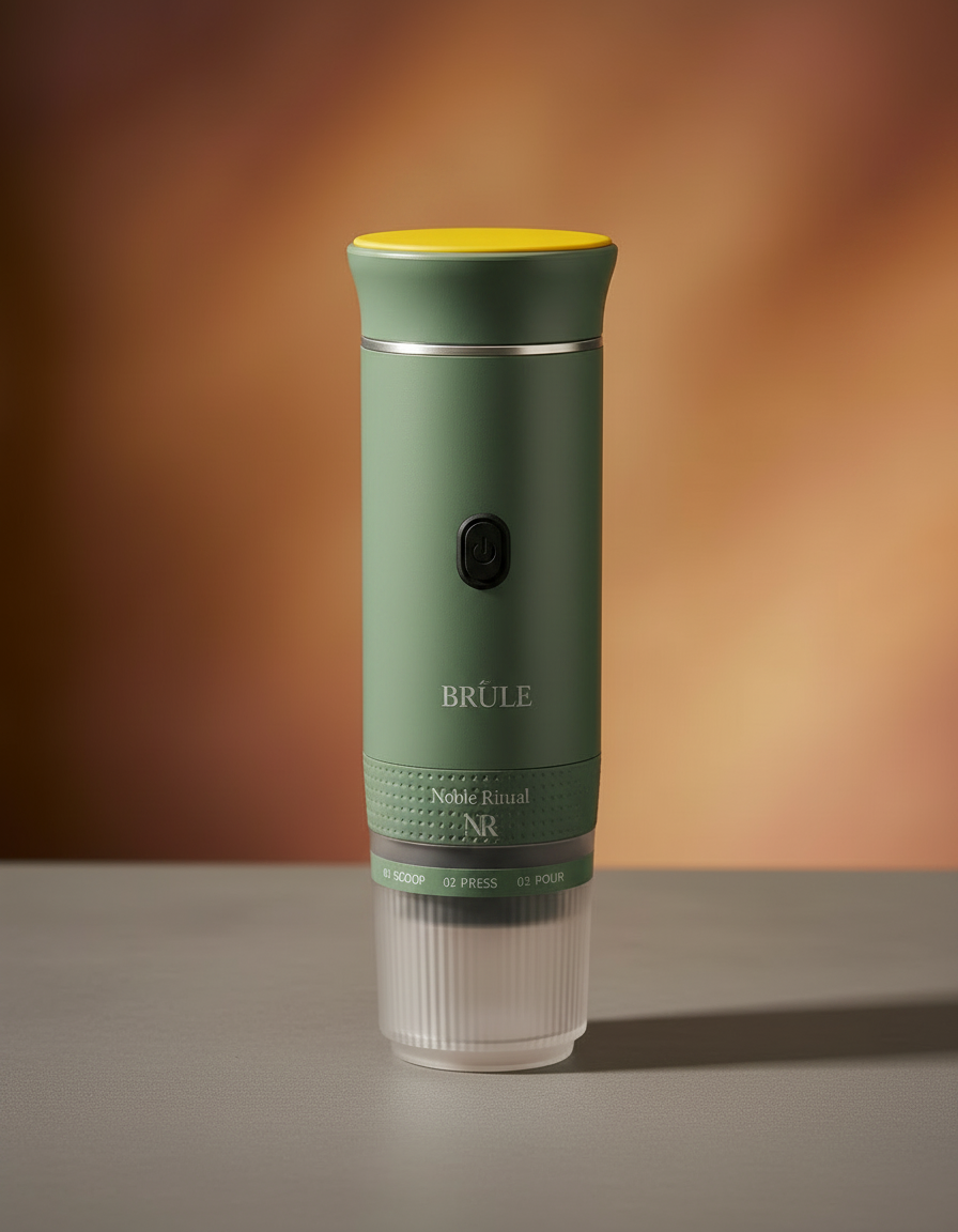 Brulé portable espresso maker, Sage Foam