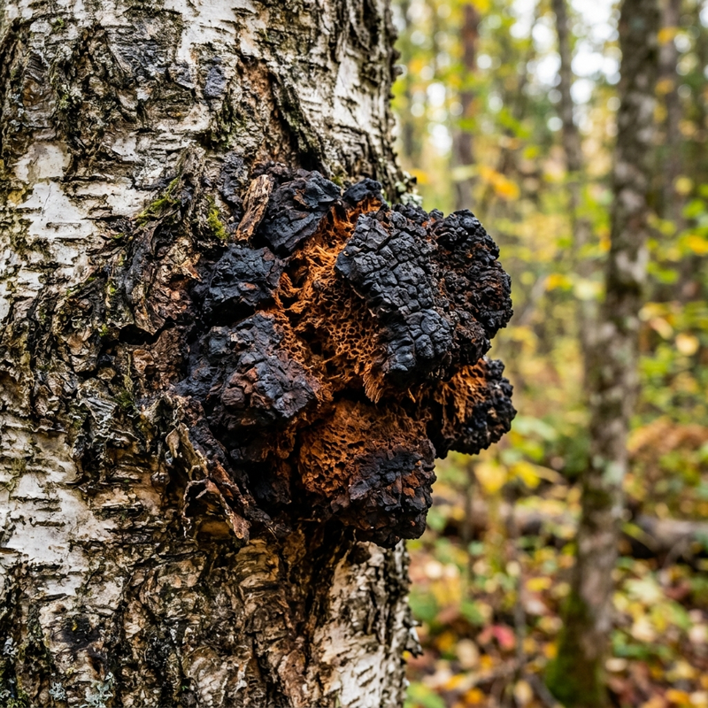Chaga mushroom