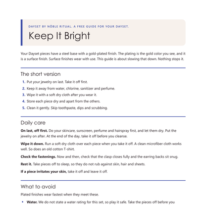 Keep It Bright by Dayset, free with 2 or more