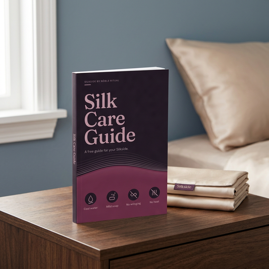 Silk Care Guide by Silkside, free with 2 or more